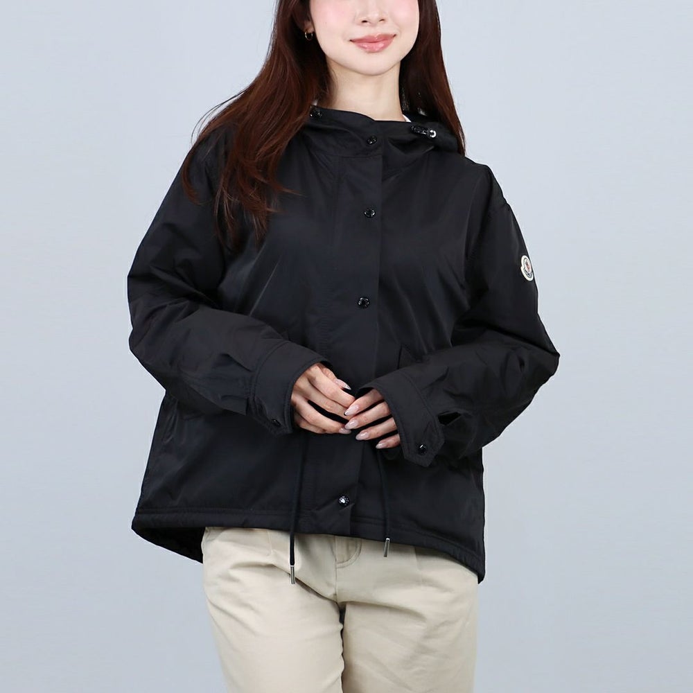 モンクレール MONCLER レディース パーカー ライトアウター マウンテンパーカー フーディ NOIZAY 1A000 08 5988K 999 BLACK