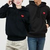 コムデギャルソン COMME DES GARCONS ユニセックス パーカー フーディ スウェット プルオーバー PLAY プレイ T174 SWEATSHIRT RED EMBLEM