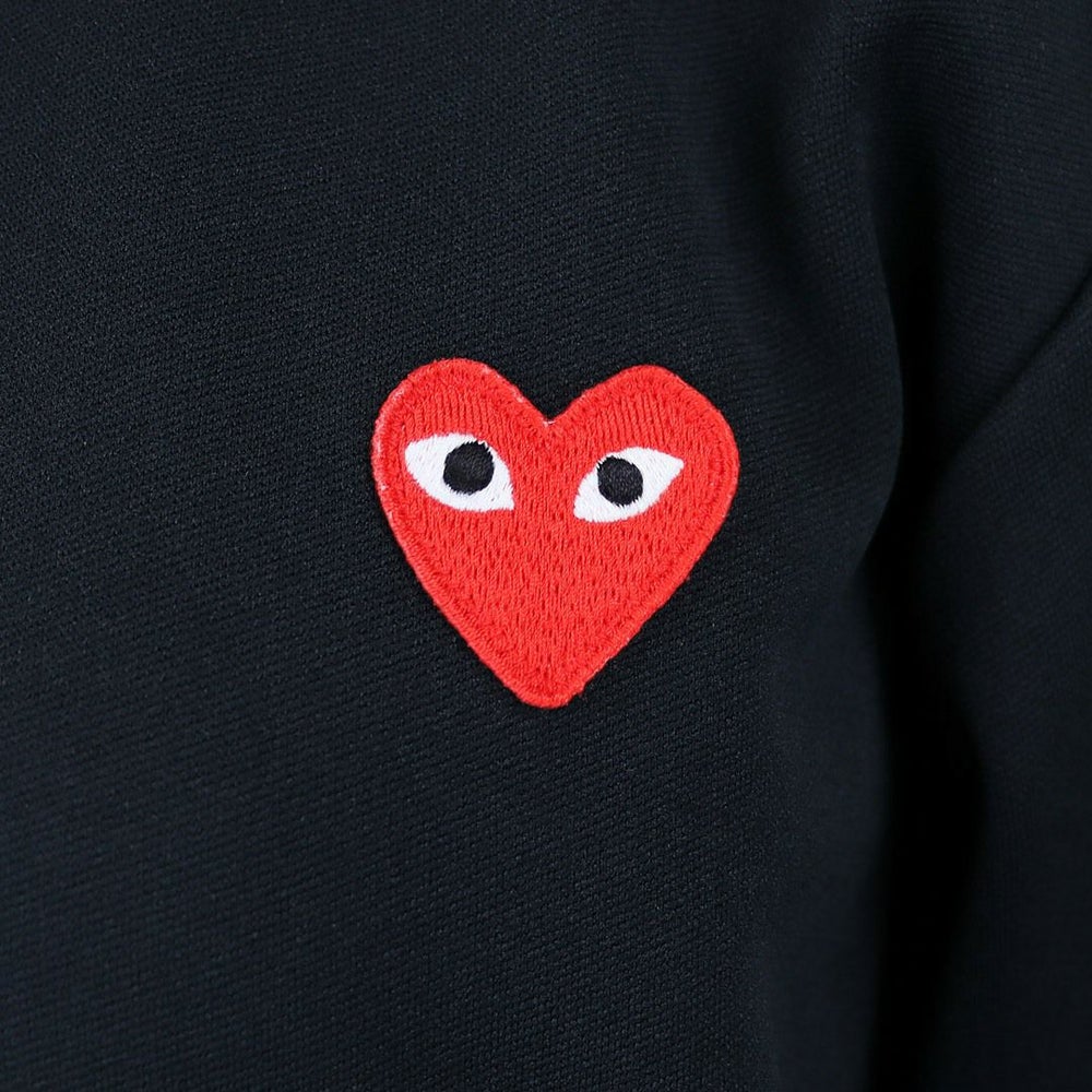コムデギャルソン COMME DES GARCONS ユニセックス パーカー フーディ スウェット プルオーバー PLAY プレイ T174 SWEATSHIRT RED EMBLEM