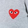 コムデギャルソン COMME DES GARCONS ユニセックス パーカー フーディ スウェット プルオーバー PLAY プレイ T170 SWEATSHIRT RED EMBLEM