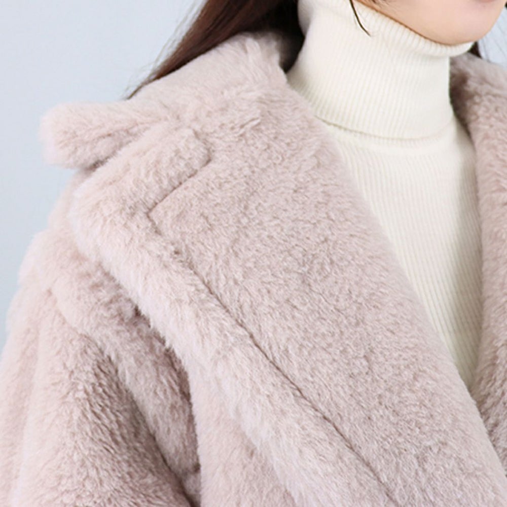 マックスマーラ MAXMARA レディース ショートコート ボアコート バージンウールコート OLGA オルガ テディベア 2521086032600