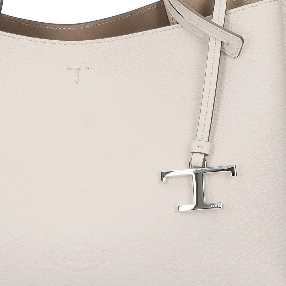 トッズ TODS 2WAYバッグ Tタイムレス XBWAPAFL100 QRI 9022 IVORY レザー バッグ ミニ