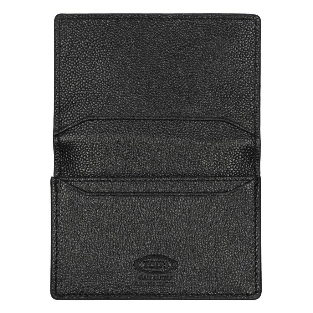 トッズ TODS カードケース 名刺入れ Tタイムレス XAMTSYF8200 UGA B999 BLACK レザー ビジネス カードケース