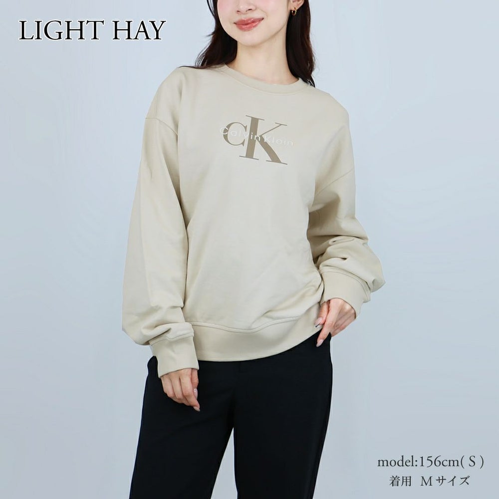 カルバンクライン CALVIN KLEIN レディース トレーナー ロゴスウェット LV047B234G