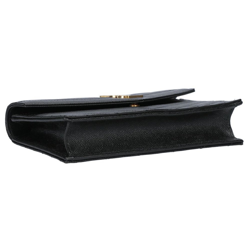 サンローランパリ SAINT LAURENT PARIS 長財布 チェーンウォレット ショルダーバッグ カサンドラ エンベロープ 742920 B0W01 1000 BLACK