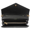 サンローランパリ SAINT LAURENT PARIS 財布 チェーンウォレット 377828-BOW01 1000 【MONOGRAMME SAINT LAURENT MATELASSE】 NERO