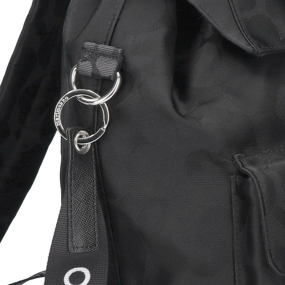 マリメッコ MARIMEKKO リュックサック バックパック EVEYTH BACKPACK L UNIKKO ウニッコ 92229 999 BLACK