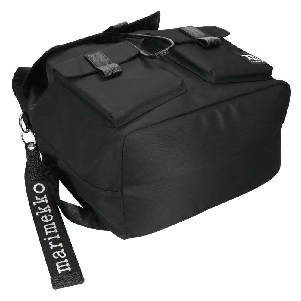 マリメッコ MARIMEKKO リュックサック バックパック BACKPACK L SOLID 91198 009 BLACK
