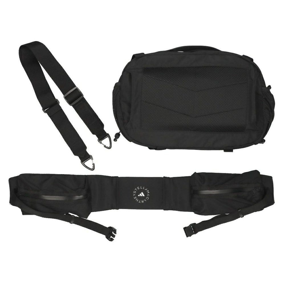 アディダスバイステラマッカートニー ADIDAS BY STELLA MCCARTNEY ボディバッグ デイバッグ JJ0999 ウエストポーチ マルチスポーツバッグ BLACK/WHITE