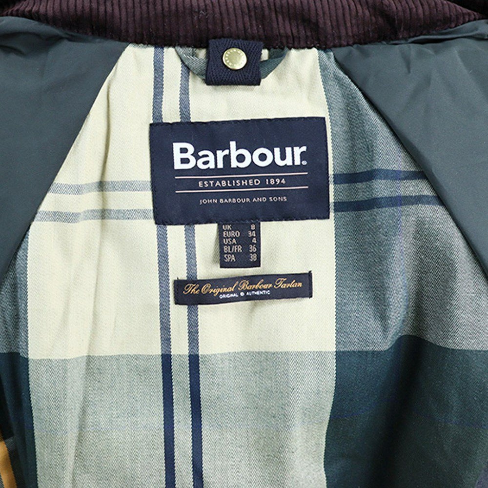 バブアー BARBOUR レディース オイル ワックス コーティング ジャケット ブルゾン BARBOUR MODERN BEADNELL WAX JACKET LWX1402 SG51 SAGE/AMCIENT