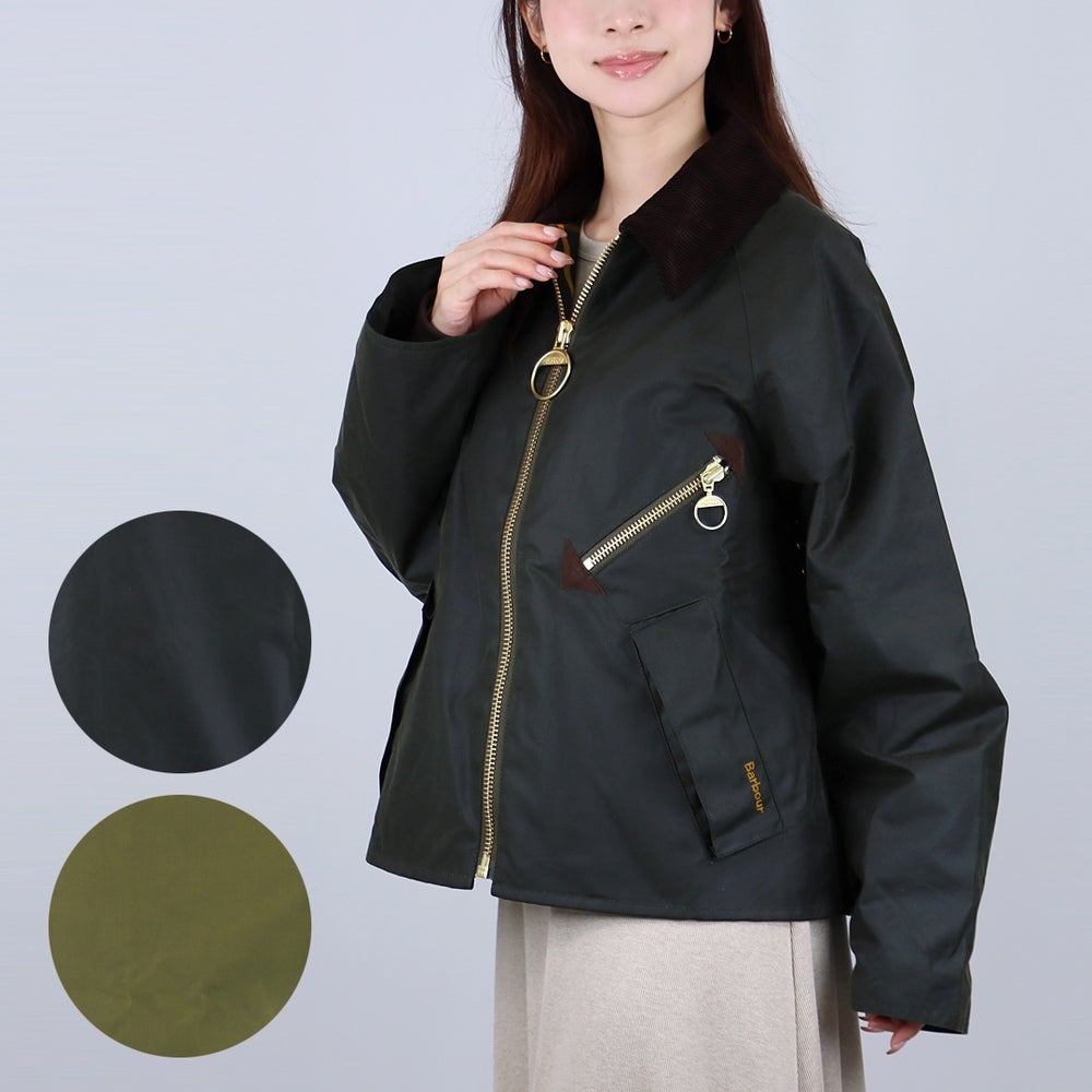バブアー BARBOUR レディース オイル ワックス コーティング ジャケット ブルゾン BARBOUR ARLENE WAX JACKET LWX1482 OL52 FEM/ANCIENT TARTAN
