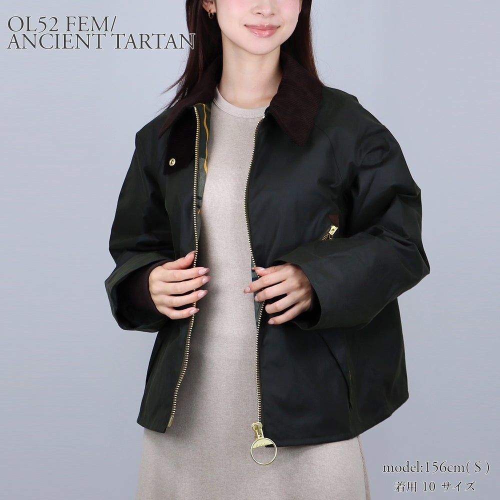 バブアー BARBOUR レディース オイル ワックス コーティング ジャケット ブルゾン BARBOUR ARLENE WAX JACKET LWX1482 OL52 FEM/ANCIENT TARTAN