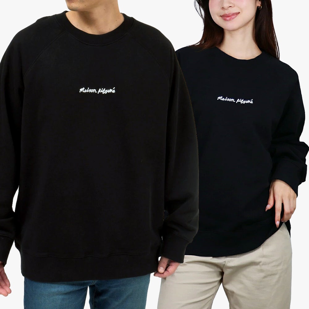 メゾンキツネ MAISON KITSUNE メンズ スウェット トレーナー MAISON KITSUNE ライン OM00309KM0340 ユニセックス