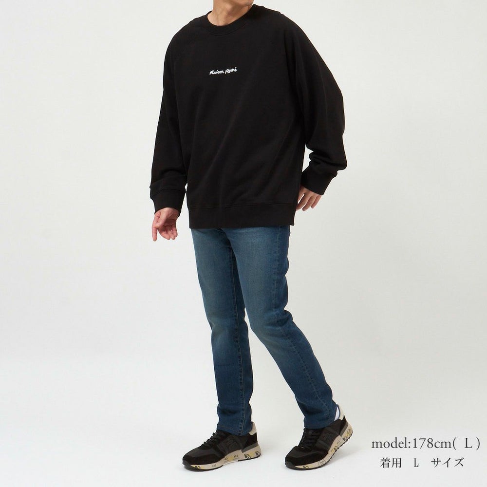 メゾンキツネ MAISON KITSUNE メンズ スウェット トレーナー MAISON KITSUNE ライン OM00309KM0340 ユニセックス