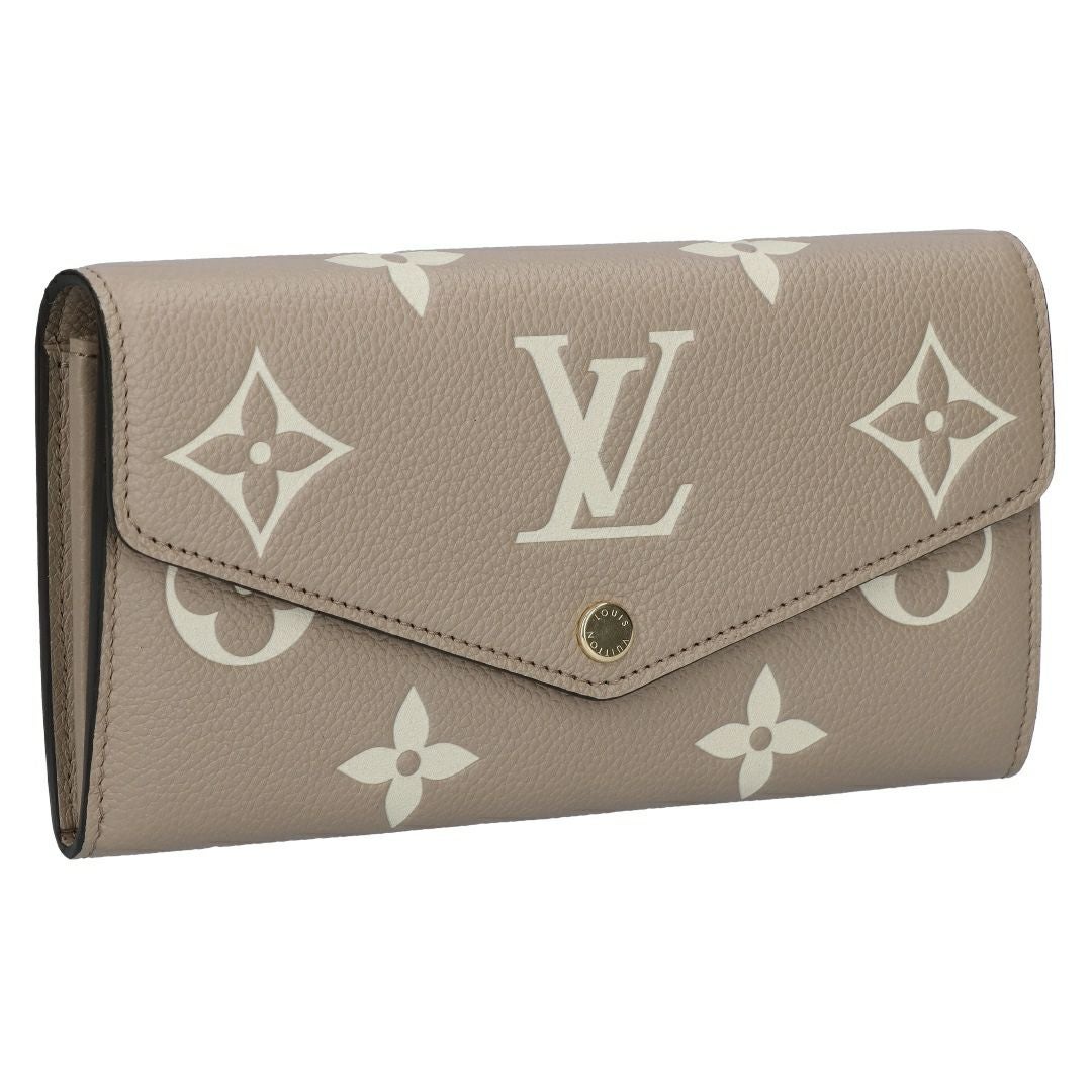 ルイヴィトン LOUIS VUITTON 長財布 フラップ財布 ポルトフォイユ