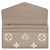 ルイヴィトン LOUIS VUITTON 長財布 フラップ財布 アンプラント M81049 ポルトフォイユ･サラ トゥルトレール クルーム