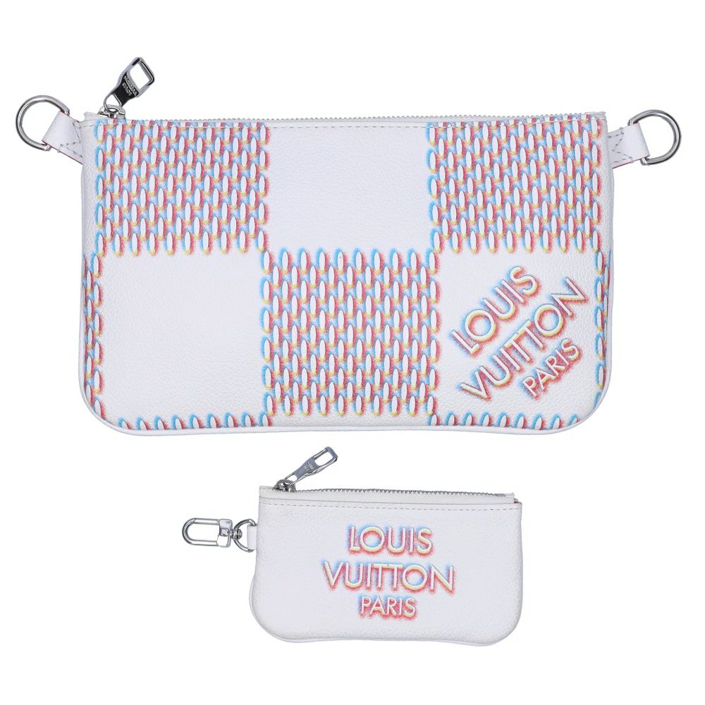 【リユース品】 ルイヴィトン LOUIS VUITTON バッグ ショルダーバッグ トリオ・メッセンジャー M20665 マルチカラー（ホワイト系） 【お取り寄せ】