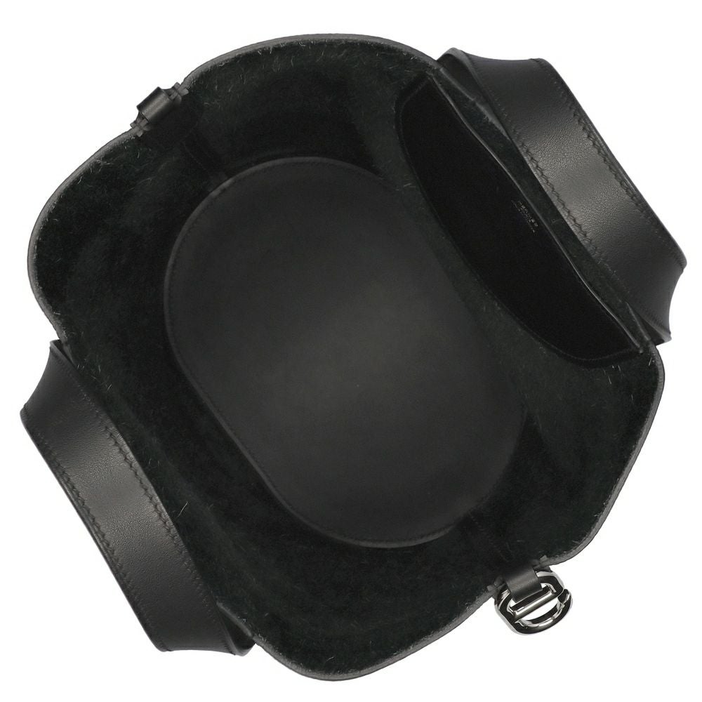 【リユース品】 エルメス HERMES バッグ トートバッグ インザループ23 ブラック/シルバー金具 【お取り寄せ】