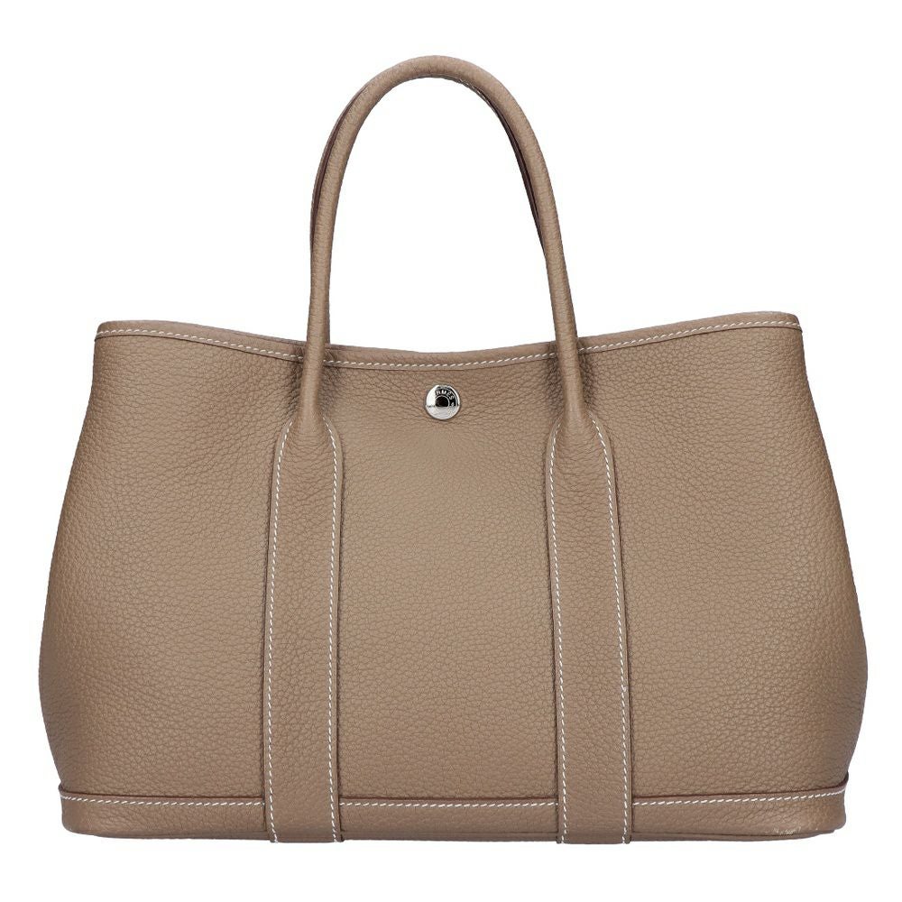 【リユース品】 エルメス HERMES バッグ トートバッグ ガーデンパーティTPM エトゥープ/シルバー金具 【お取り寄せ】