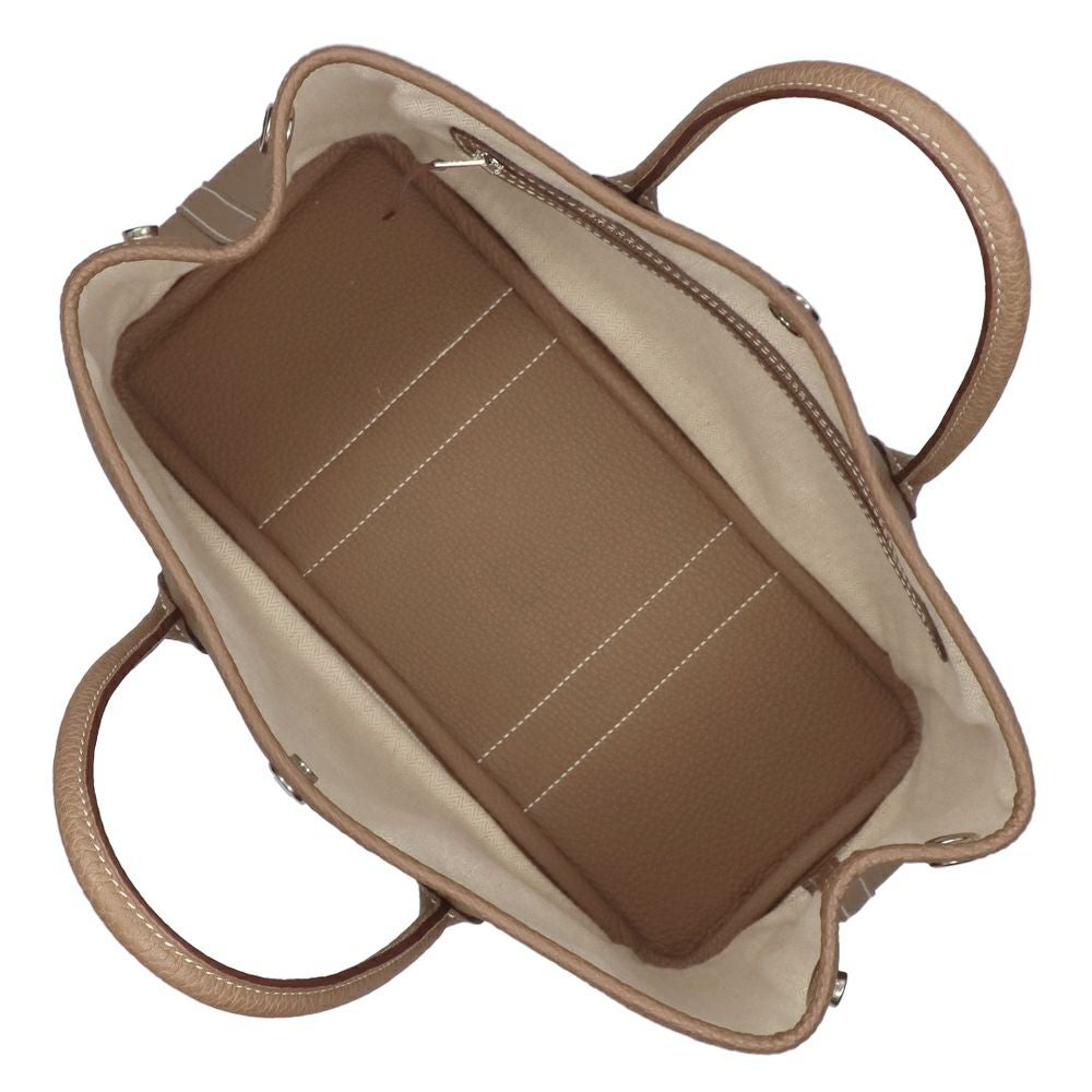 【リユース品】 エルメス HERMES バッグ トートバッグ ガーデンパーティTPM エトゥープ/シルバー金具 【お取り寄せ】