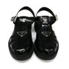 【リユース品】 プラダ PRADA 靴 サンダル ブラッシュドレザー フィッシャーマンサンダル ブラック 【お取り寄せ】