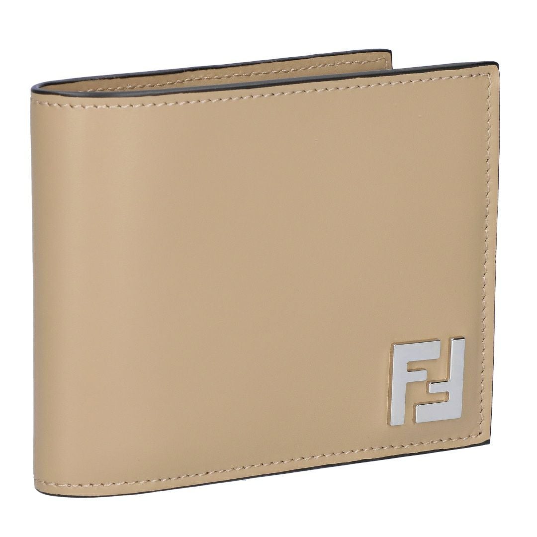 フェンディ FENDI メンズ 折財布 ニつ折り財布 小銭入れ付き SELLERIA