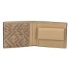 フェンディ FENDI メンズ 折財布 ニつ折り財布 小銭入れ付き 7M0373 AV86 F19VE SAND+PALLADIUM