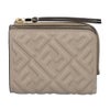 フェンディ FENDI 折財布 ニつ折り財布 ZUCCA EMBOSSED ズッカエンボス 8M0519 AAJD F0E65 DOVE SOFT GOLD