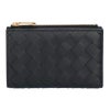 ボッテガヴェネタ BOTTEGA VENETA 折財布 二つ折り財布 イントレチャート 749940 XCPP2 8425 BLACK-GOLD