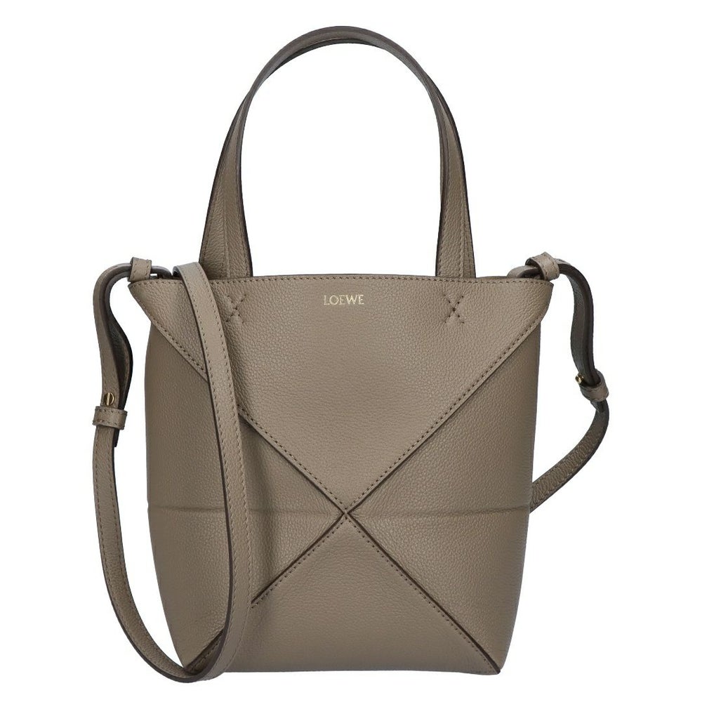 ロエベ LOEWE 2WAYバッグ PUZZLE FOLD TOTE パズルフォルド トート A779V25X19 3170 TAUPE ミニ