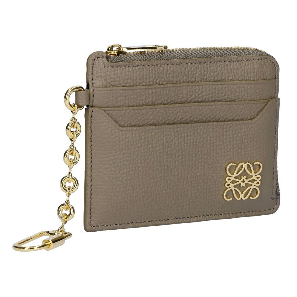 ロエベ LOEWE コインケース カードケース アナグラム スクエア コインカードホルダー C821SQLX03 3170 TAUPE