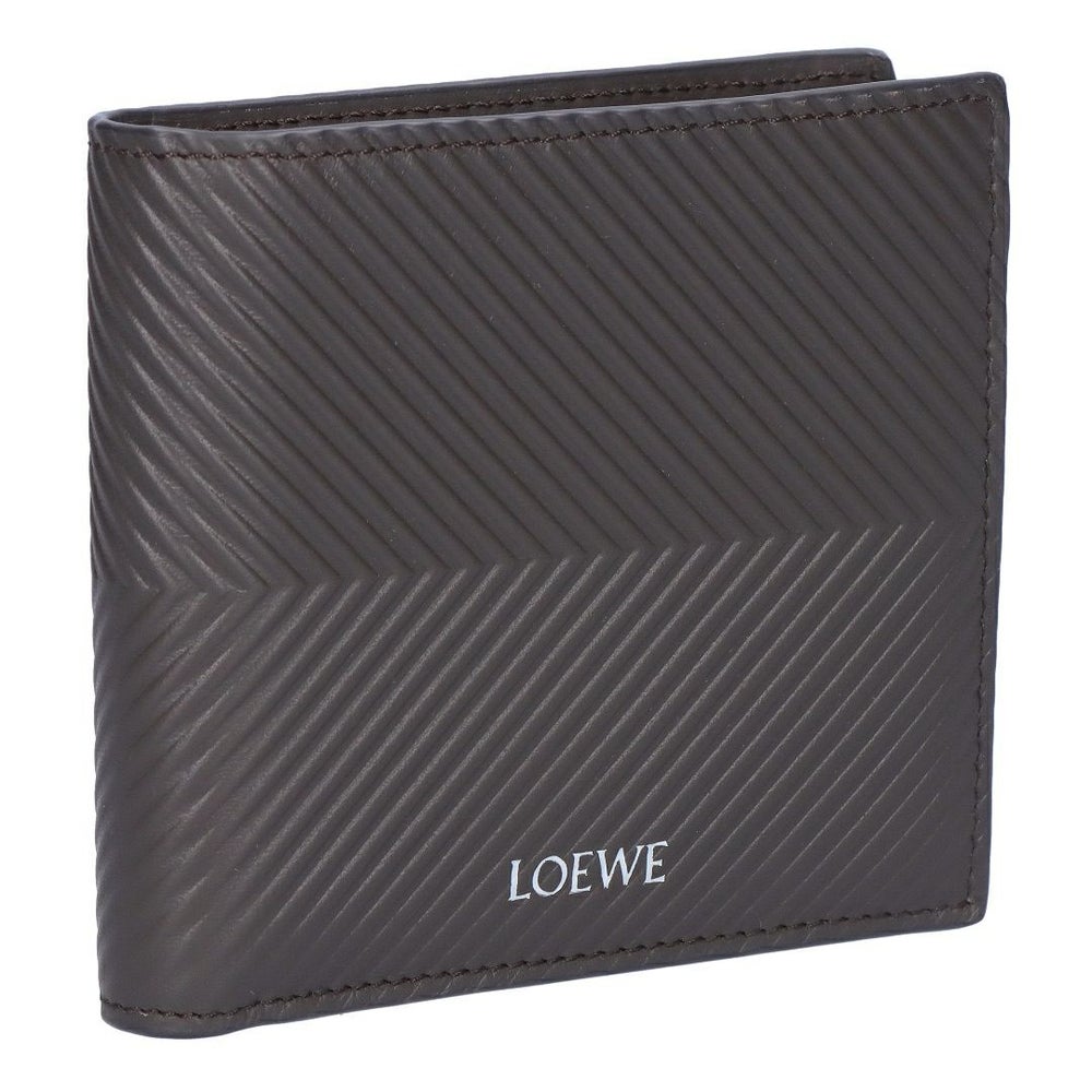 ロエベ LOEWE メンズ 折財布 二つ折財布 小銭入れ付き バイフォールド コインウォレット C779501X01 1220 DARK GREY