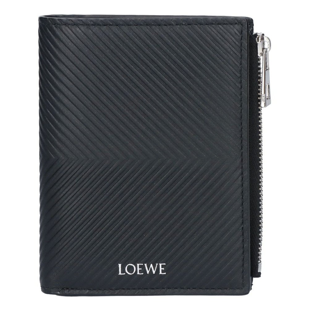 ロエベ LOEWE 折財布 二つ折り財布 スリムコンパクト ウォレット C779W73X01 1100 BLACK