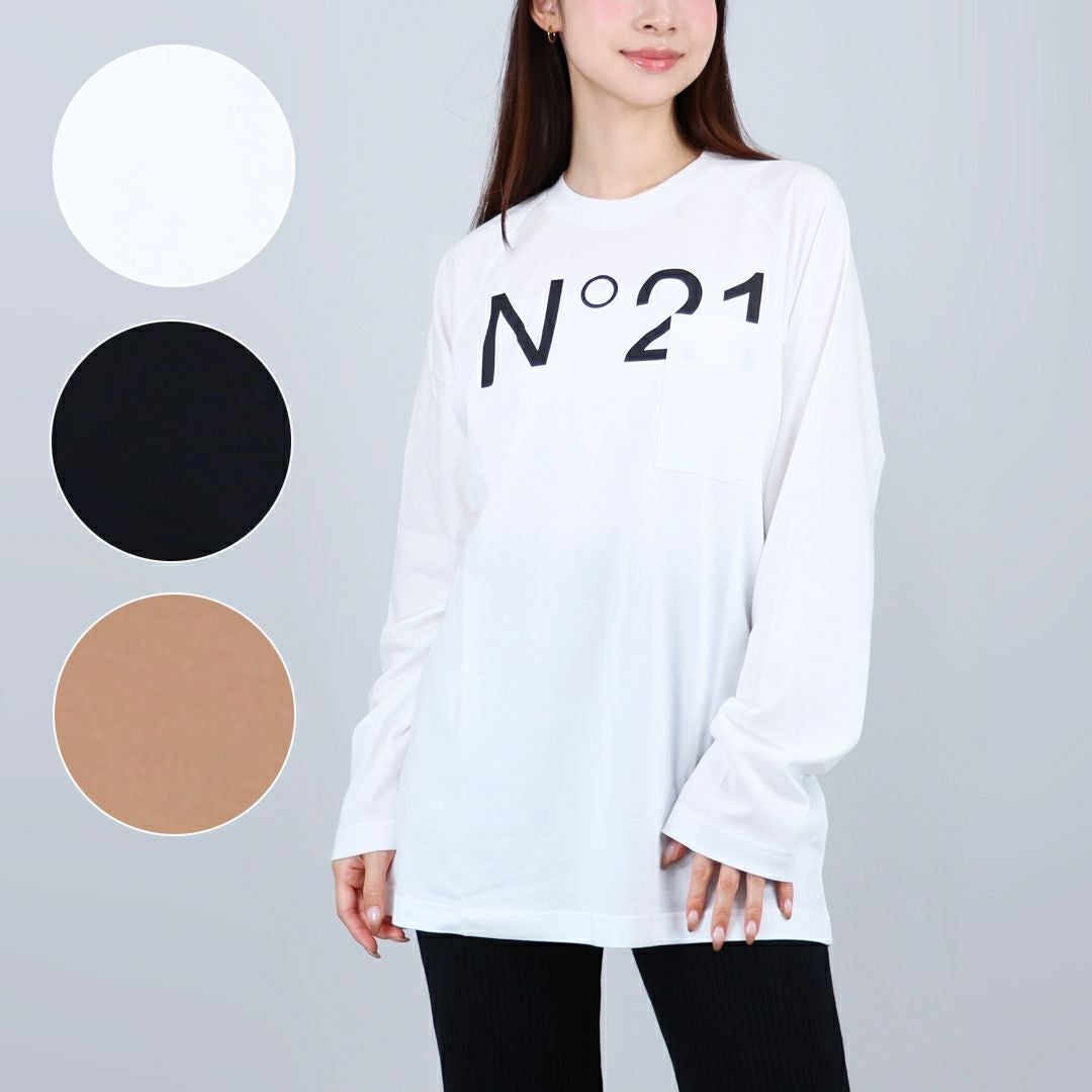 ヌメロヴェントゥーノ　N°21 レディースTシャツ 楽天市場】N 21 ヌメロヴェントゥーノ Logo Print Cotton T-Shirts T