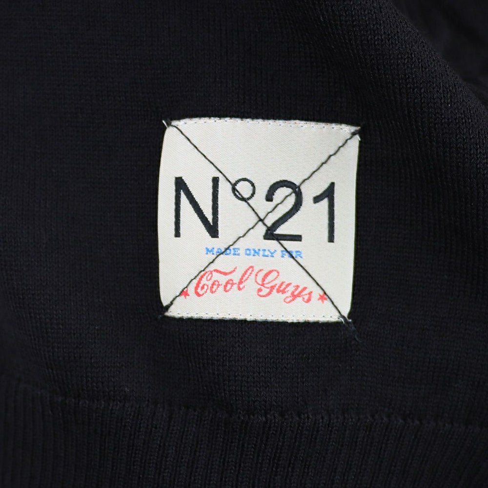 ヌメロヴェントゥーノ N°21 キッズ レディース ニット セーター プルオーバー N2108 0N900 ブラック