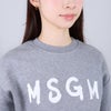 エムエスジーエム MSGM キッズ レディース ロゴ トレーナー スウェット JUSW018 UNI 裏起毛