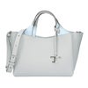 トッズ TODS 2WAYバッグ Tタイムレス XBWAPAFL100 QRI 4L15 GREY SKY BLUE レザー バッグ ミニ