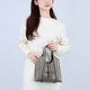 トッズ TODS 2WAYバッグ Tタイムレス XBWTSBA9100 XSO C404 GRAY レザーショッピングバッグ ミニ