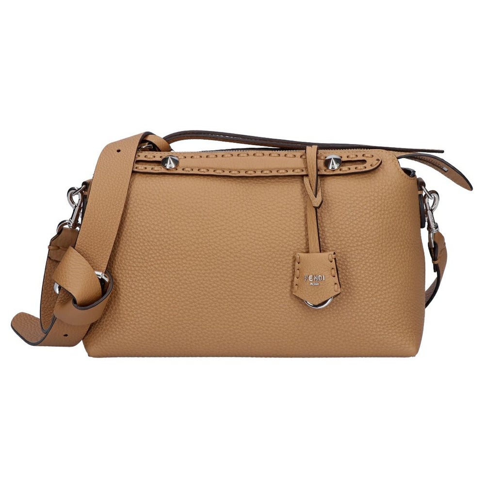 フェンディ FENDI 2WAYバッグ バイ ザ ウェイ セレリア ミディアム 8BL155 ASU2-F0EMR CAPPUCCINO+PALLADIO 192目の手縫いステッチ入り