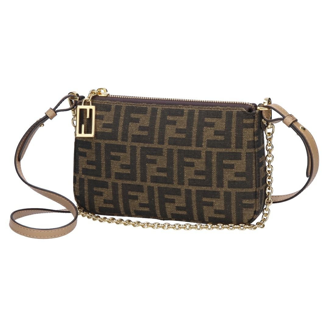 フェンディ FENDI ショルダーバッグ バゲット スリム クラッチ 8BS073