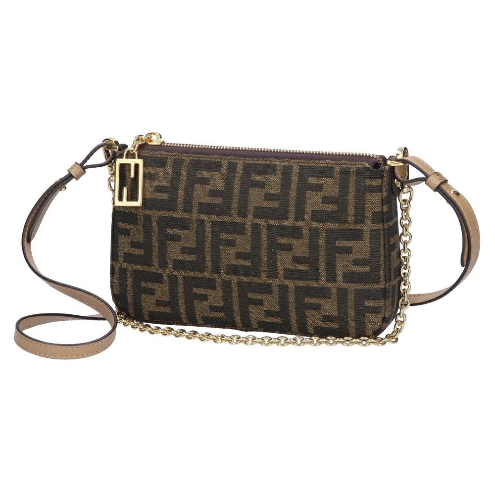 フェンディ FENDI ショルダーバッグ バゲット スリム クラッチ 8BS073 AD23-F1GE3 TAB.MR+SAND+OS