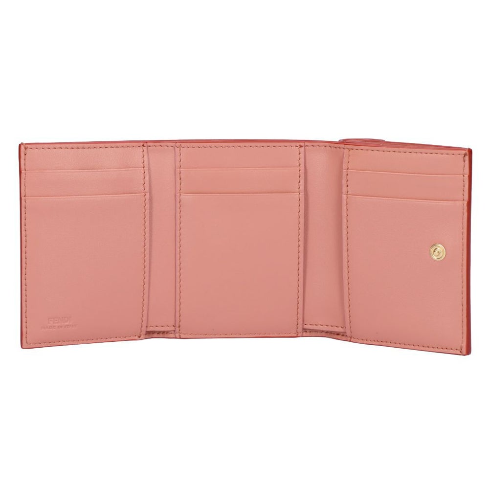 フェンディ FENDI 折財布 三つ折財布 FFダイヤモンド 8M0480 ALV4-F1TWI SIENNA+MACARON+OS