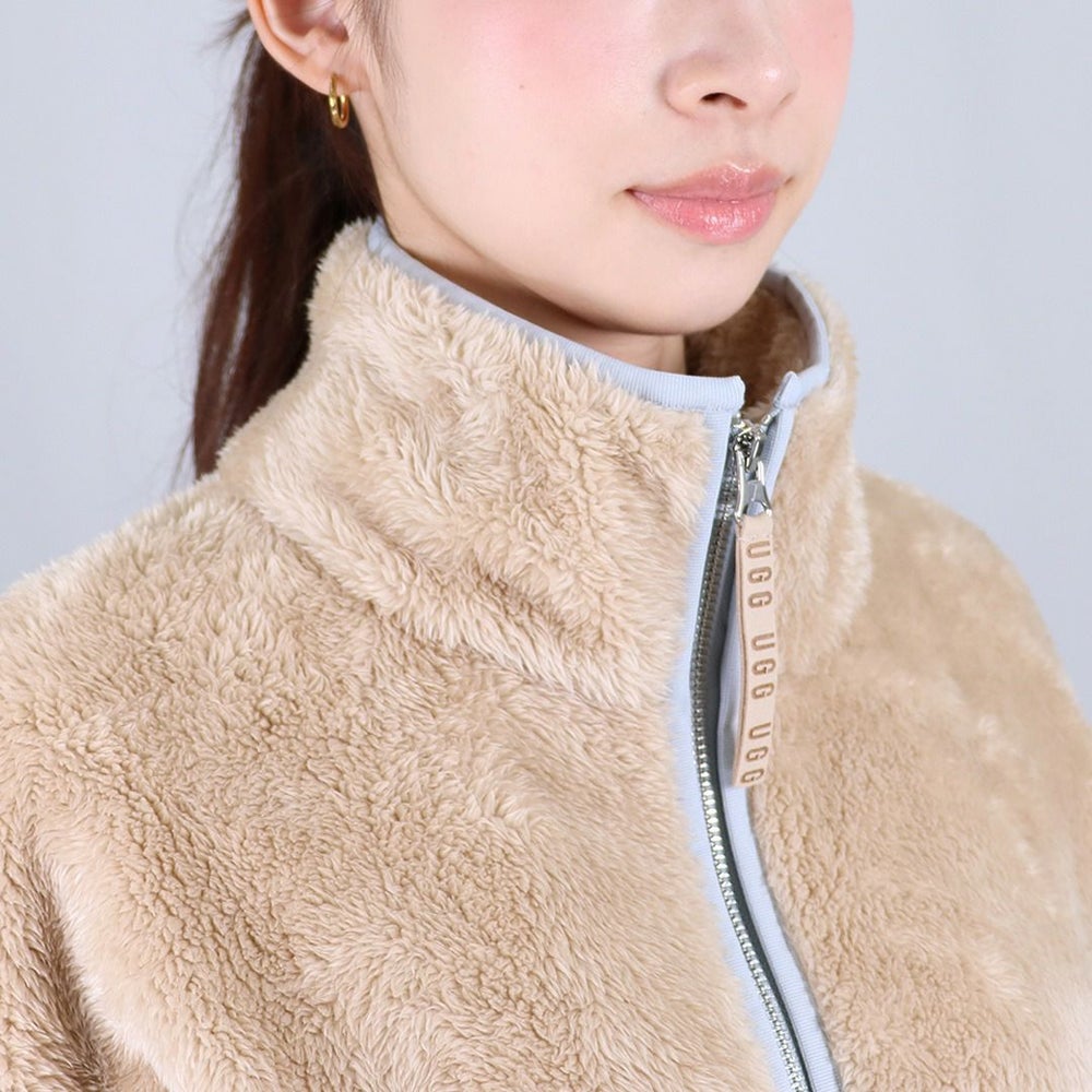 アグ UGG レディースジャケット ボアジャケット フルジップ ジップアップ スタンドカラー W MARLENE SHERPA JACKET II 1134993