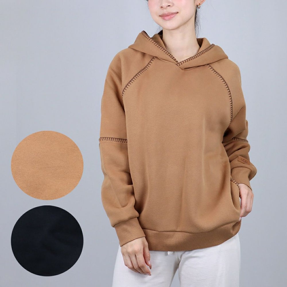 アグ UGG レディース パーカー プル―オーバー フリース 裏起毛パーカー レディースパーカー スウェットパーカー フーディ W CLASSIC HOODIE 1158751