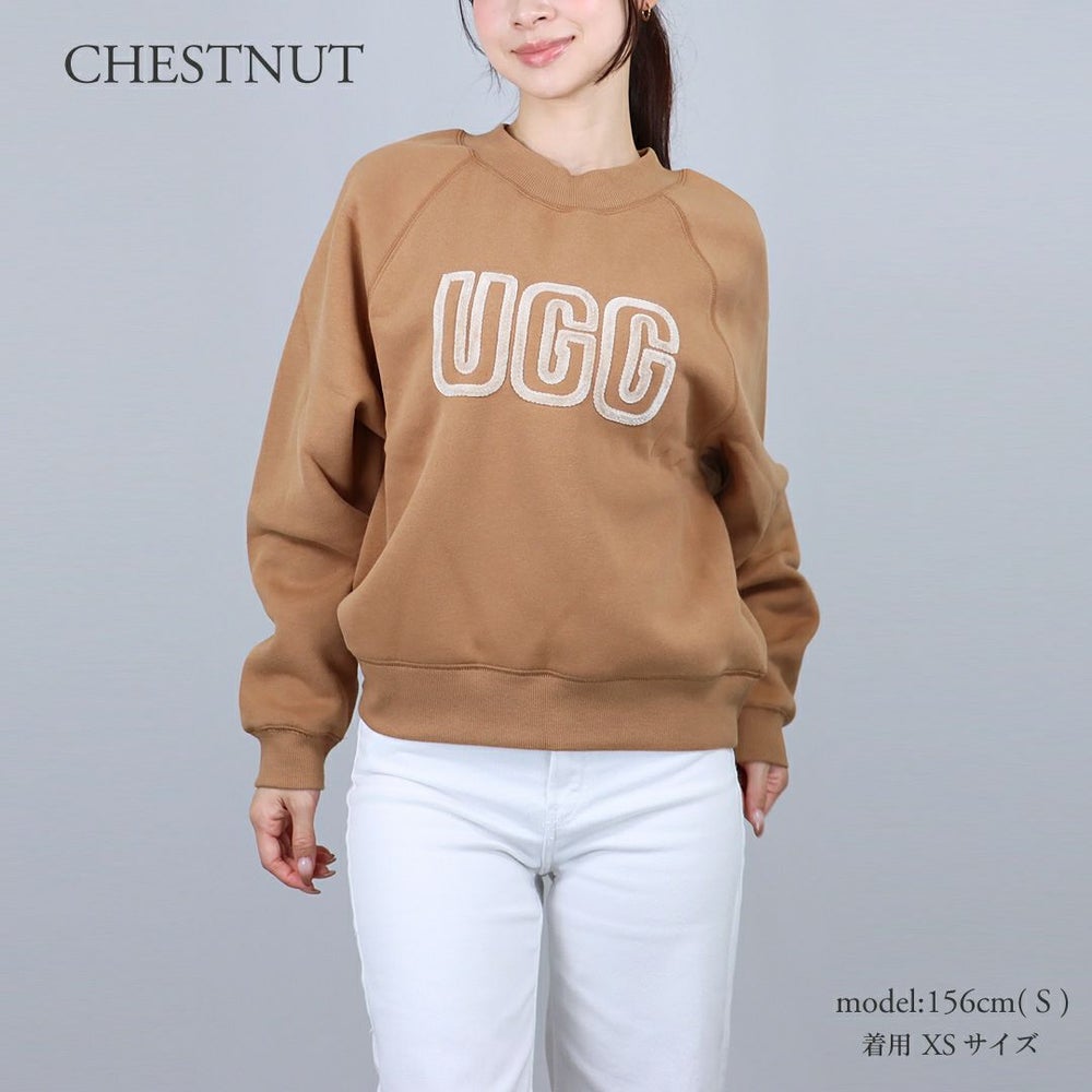 アグ UGG レディース スウェットシャツ プルオーバー トレーナー ロゴスウェット W UGG LOGO CREWNECK 1171477