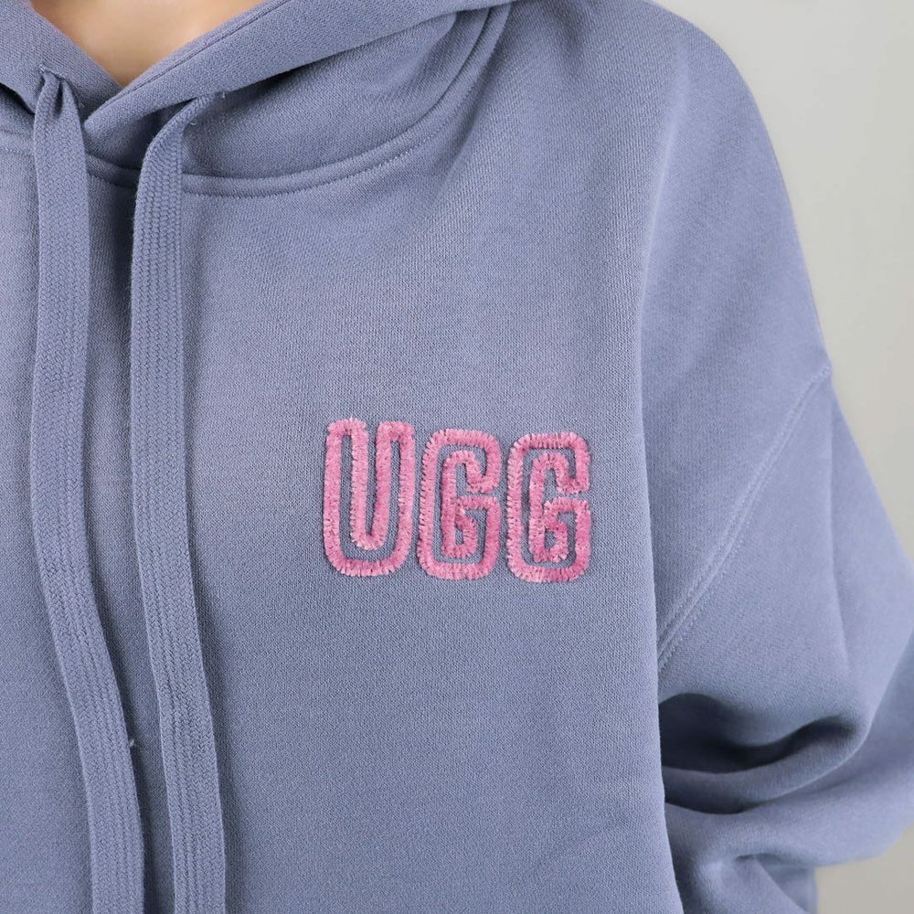 アグ UGG レディース スウェットシャツ プルオーバー レディースパーカー ロゴパーカー フーディ W UGG LOGO HOODIE 1171478