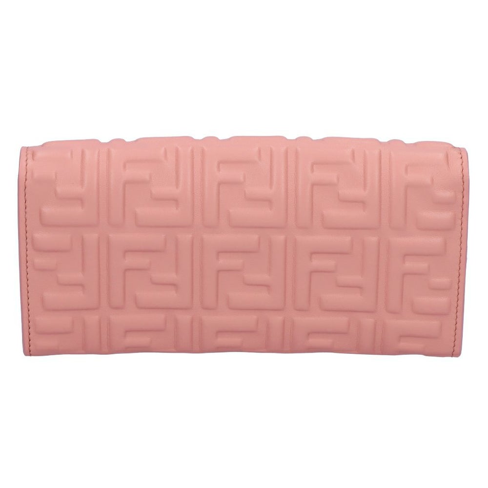 フェンディ FENDI チェーンウォレット 長財布 CONTINENTAL コンチネンタル 8M0365 AAJD F13VM MACARON+SOFT GOLD 【お取り寄せ】