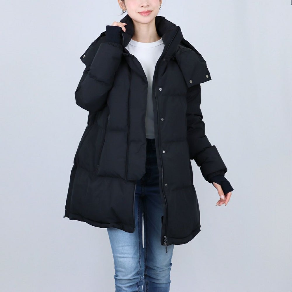 ヘルノ HERNO レディースダウン ダウンジャケット PI002047D 12840 9300 BLACK