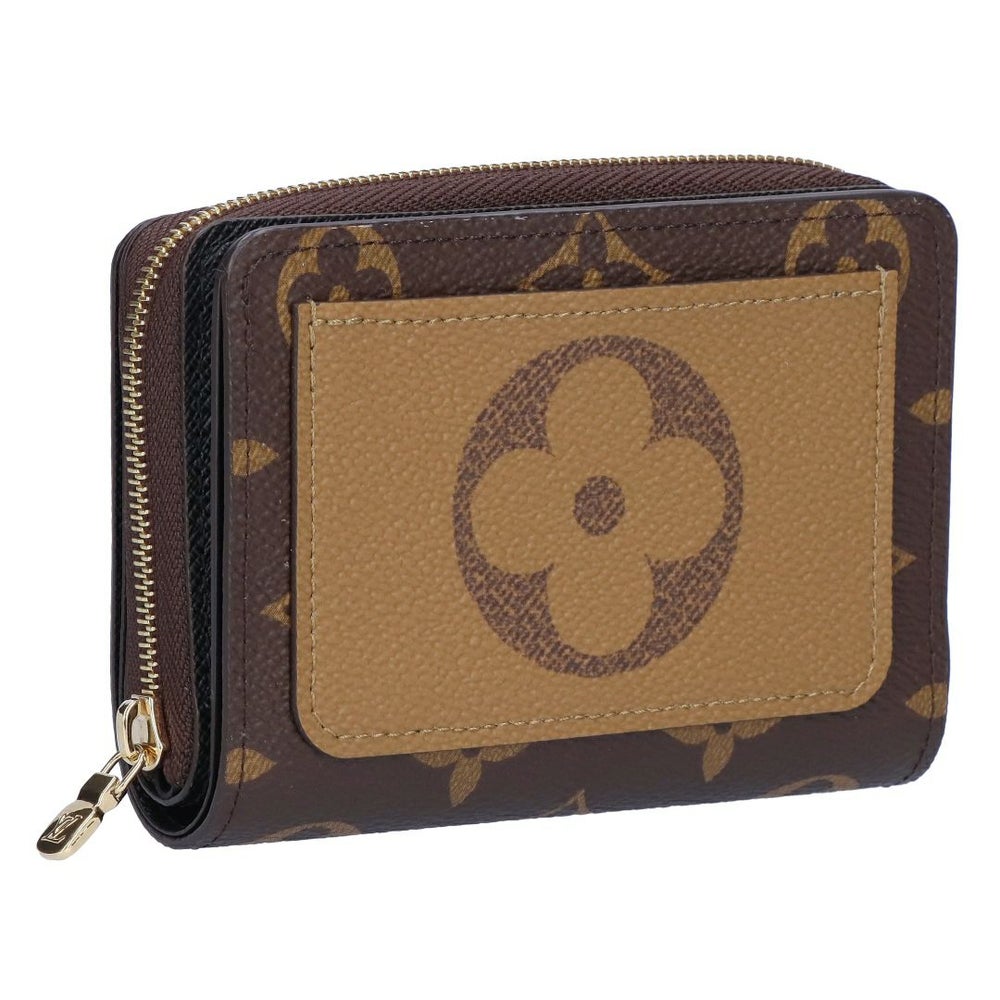 ルイヴィトン LOUIS VUITTON 折財布 二つ折財布 モノグラム・リバース M81461 ポルトフォイユ･ルー