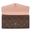 ルイヴィトン LOUIS VUITTON 長財布 フラップ財布 モノグラム M62235 ポルトフォイユ･サラ ローズバレリーヌ